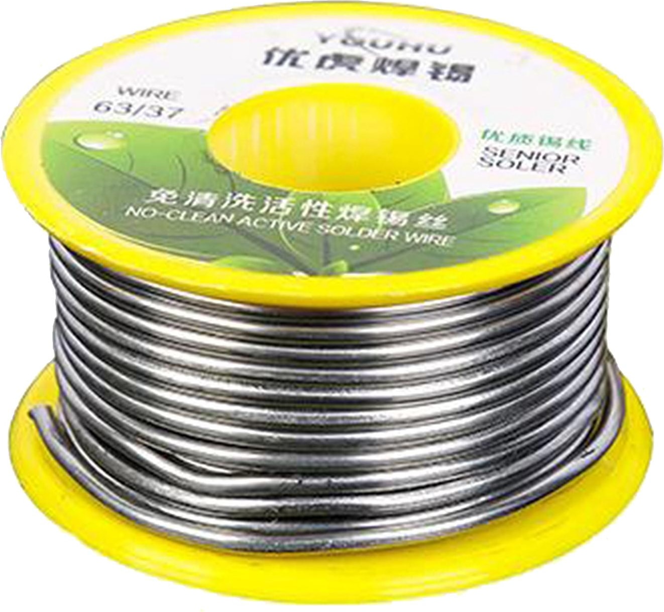63/37 Ince Tin Lehim% 2 Akı Kaynak Tel Hattı Makarası Dıy, 0.8mm Çap, 50G (Yurt Dışından)