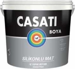 Casati Silikonlu Mat İç Cephe Boyası 15 Lt