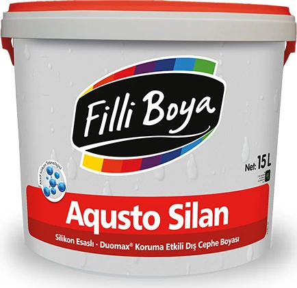 Aqusto Silan Silikonlu Dış Cephe Boyası 15 lt - 2S4