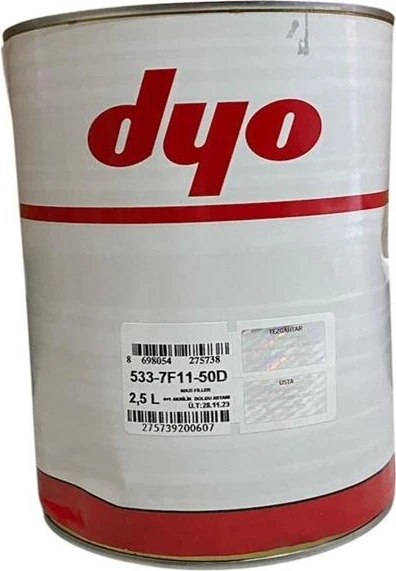 7F11 4+1 Akrilik Astar Gl 2,5 Litre