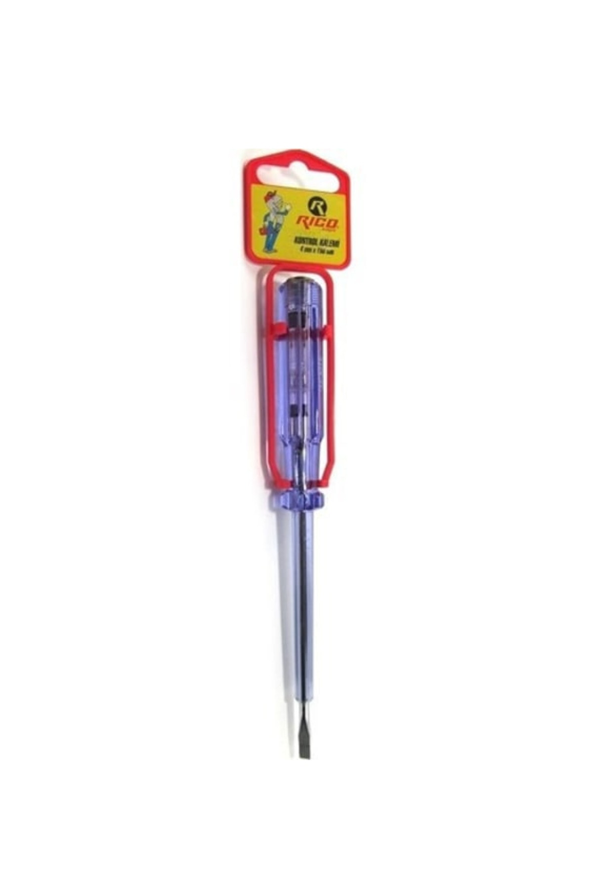 Büyük Düz Kontrol Kalemi 4x190mm
