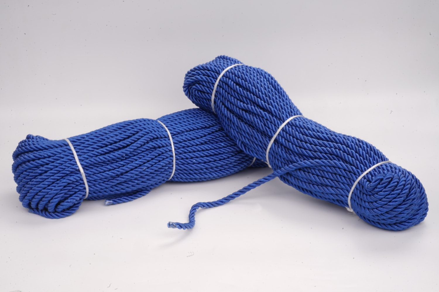 Polyester Kordon ip 8mm 50metre- Saks Mavi