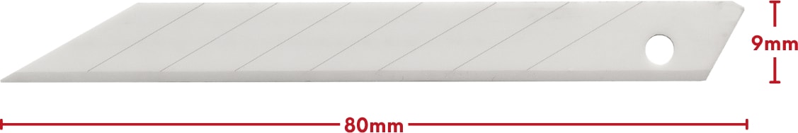 VT876000-6 9mm Seramik Maket Bıçağı Yedeği (10 Adet)