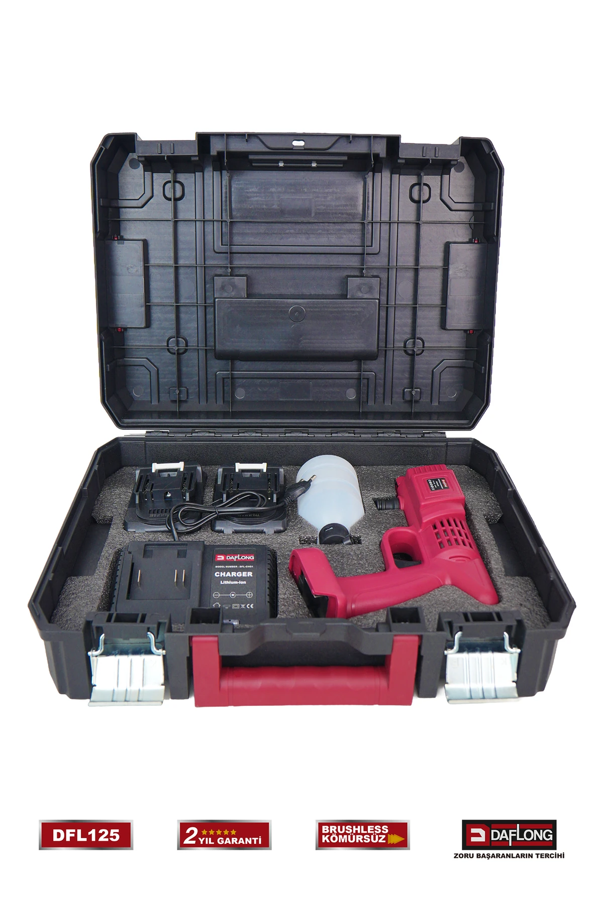 PRO BAKIR SARGILI YÜKSEK BASINÇLI OTO YIKAMA VE SULAMA TABANCASI DFL-125