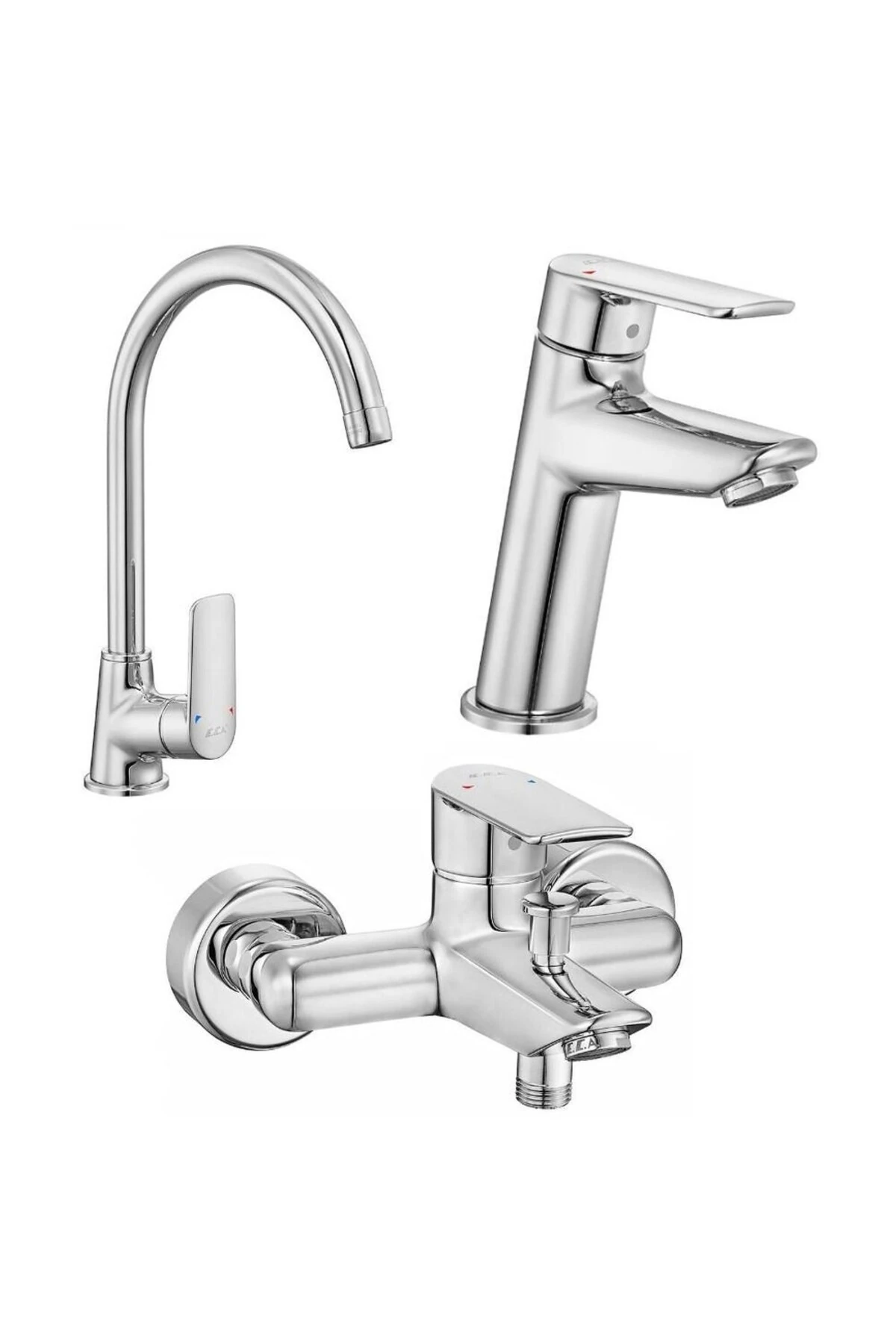 Lia Lavabo Musluk, Eviye Mutfak Ve Banyo Batarya Seti