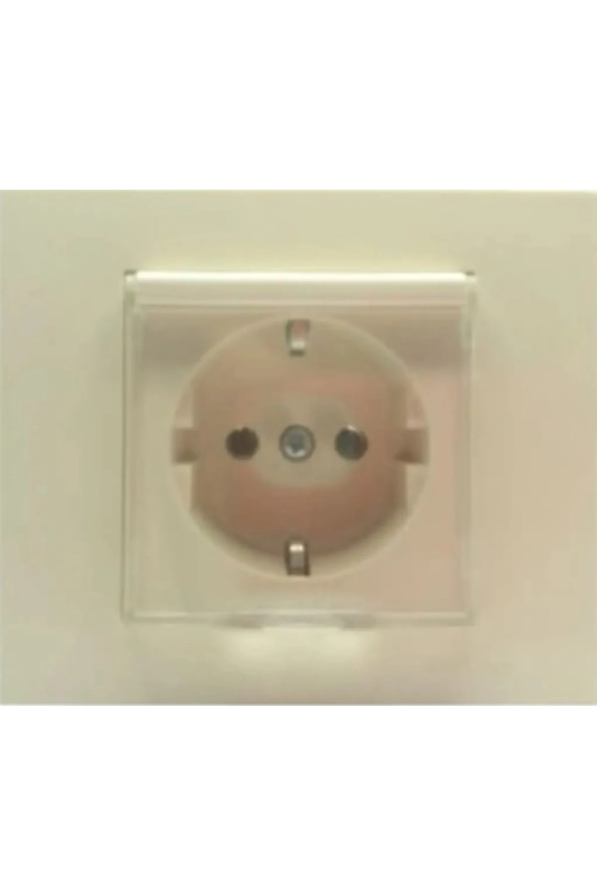 GRANO KREM KAPAKLI TOPRAKLI PRİZ ÇOCUK KOR. (ÜRÜN ÇERÇEVESİZDİR)