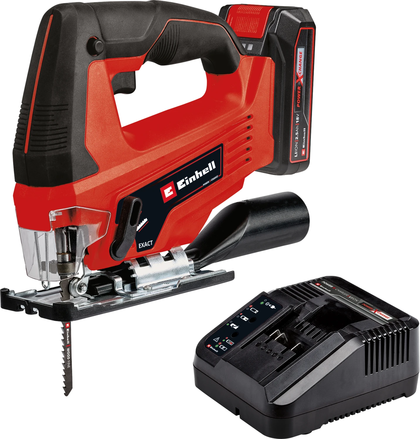 TC-JS 18/70 Li (1x2,5Ah), Akülü Dekupaj Testere - 4321280