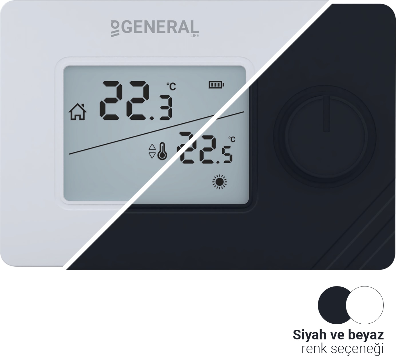 Mitra 250 Rf Kablosuz Dijital Oda Termostatı