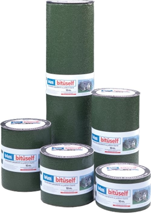 Bıtuself Çok Amaçlı Yalıtım Bantı Yeşil Folyolu Bant Pürüzlü 30 cm x 10 Metre