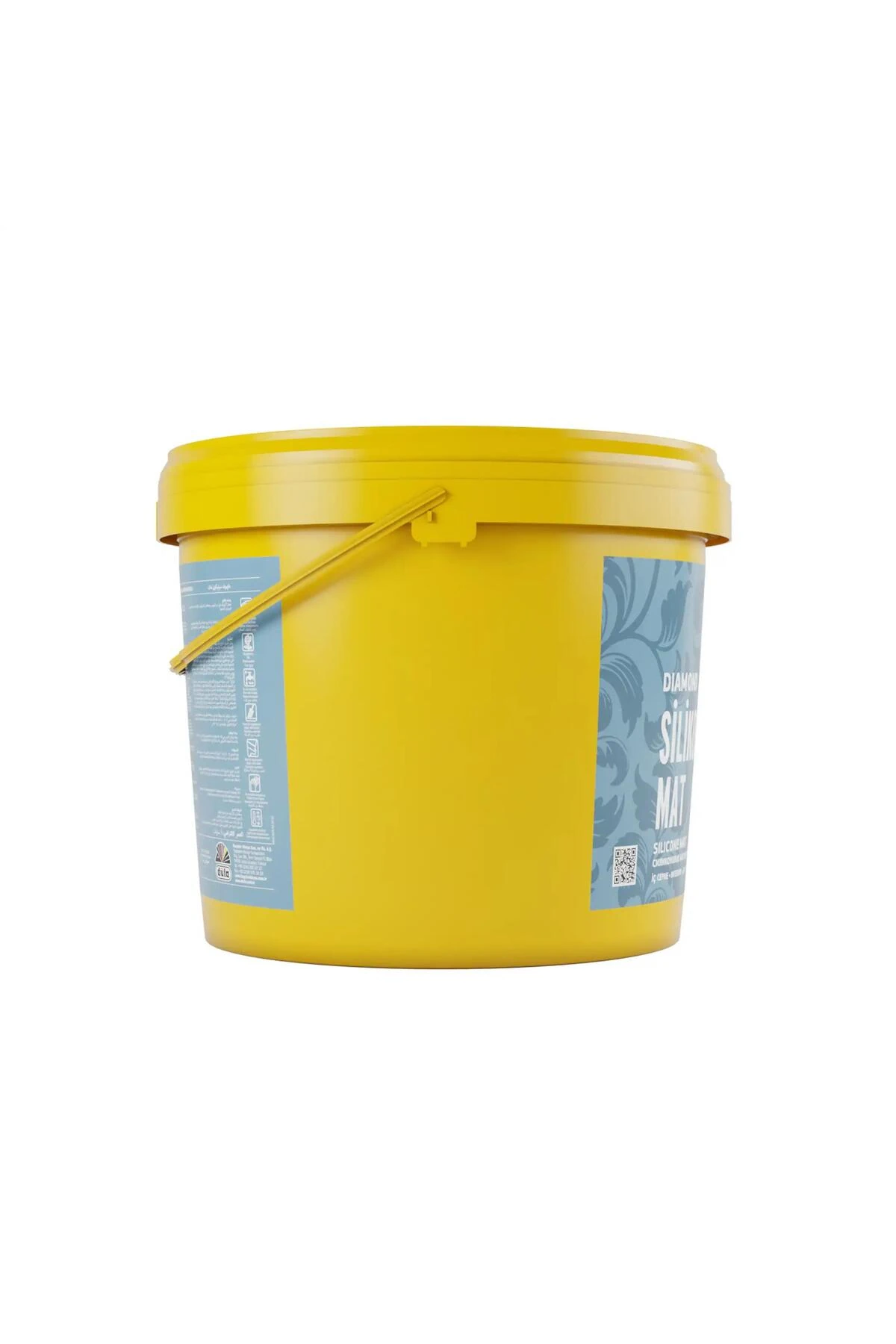 Diamond Silikonlu Mat İç Cephe Duvar Boyası Beyaz 12 l