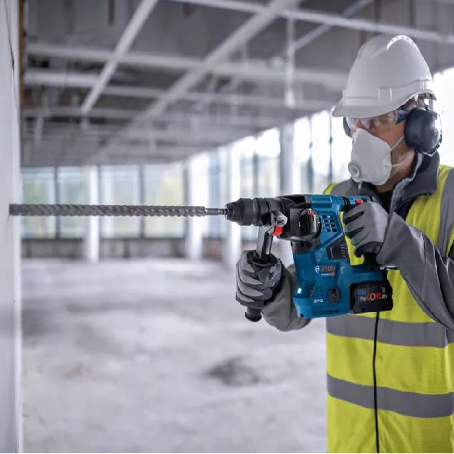 BOSCH Gbh 18V-28 Cf 2x8.0 Ah Akülü Kırıcı Delici - 0611921002