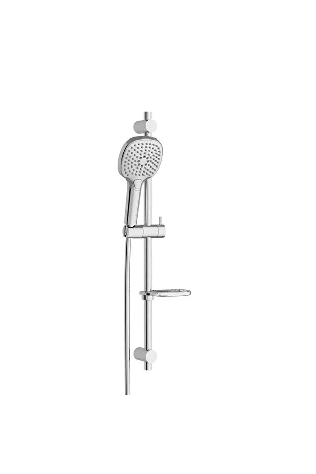 Bliss Square 3f Sürgülü El Duşu Takımı Krom A45775