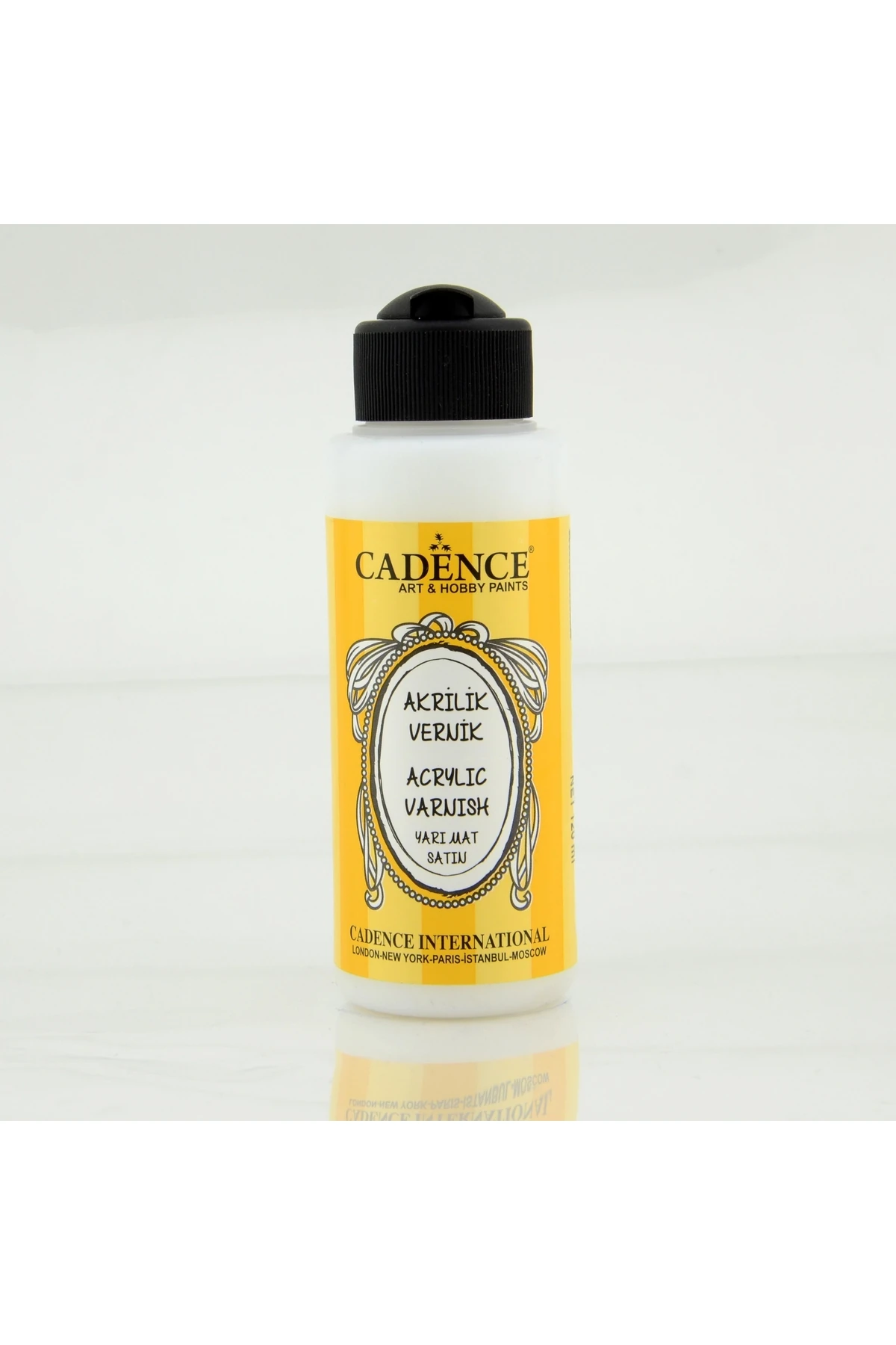 Yarı Mat Su Bazlı Vernik 120ml