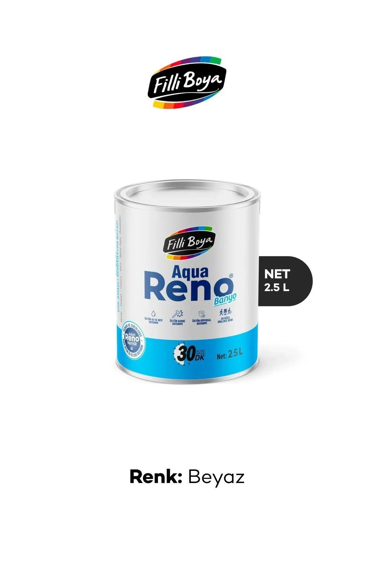 Filli Aqua Reno Banyo Beyaz 0.75 LT