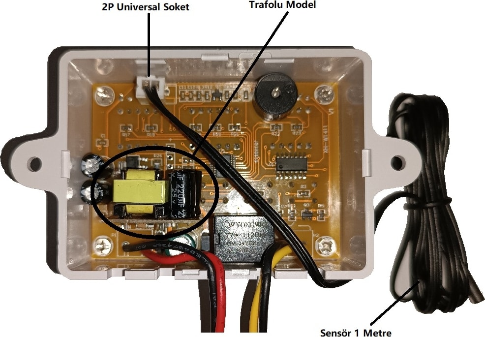 ST3008 220 V 10 A Termostat - Timer Kontrolörü