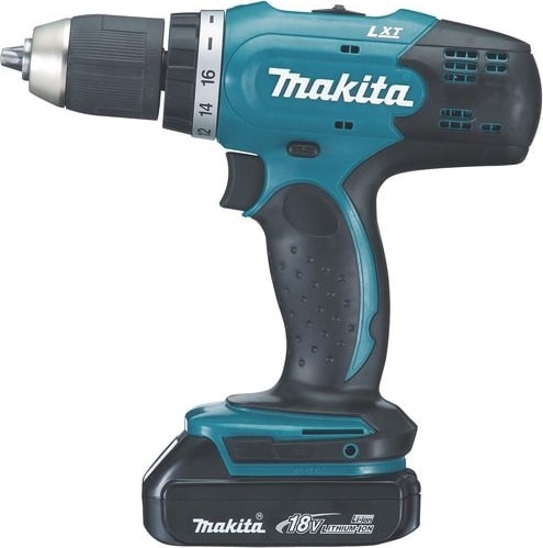 MAKİTA DDF453SYX1 18 Volt -1,5 Ah Lityum Akülü Matkap Vidalama (74 parça uç seti)
