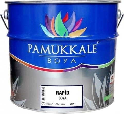 Rapid Boya Mat Siyah 15 Kg