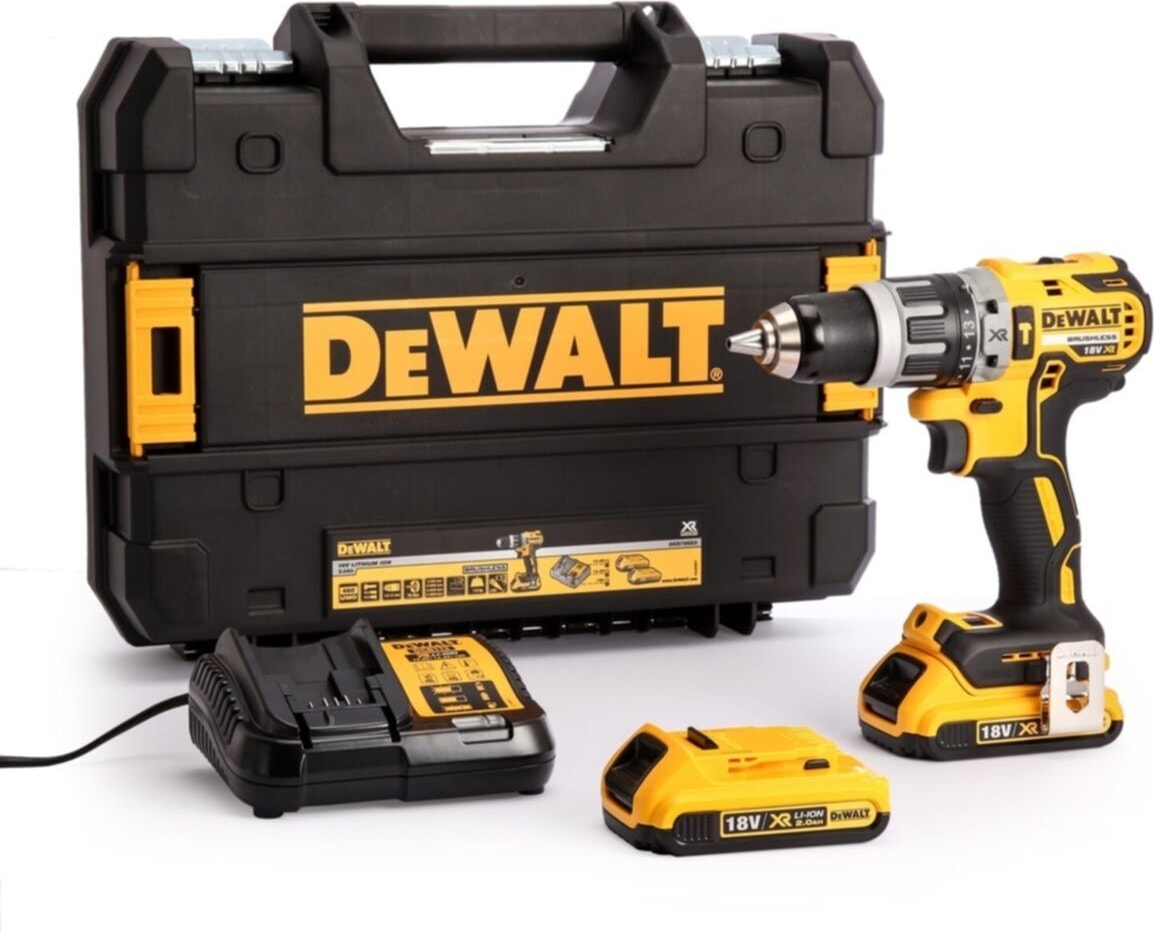 DEWALT DCD796D2-QW 18V 2.0 AH Li-Ion Çift Akülü Kömürsüz Profesyonel Darbeli Matkap