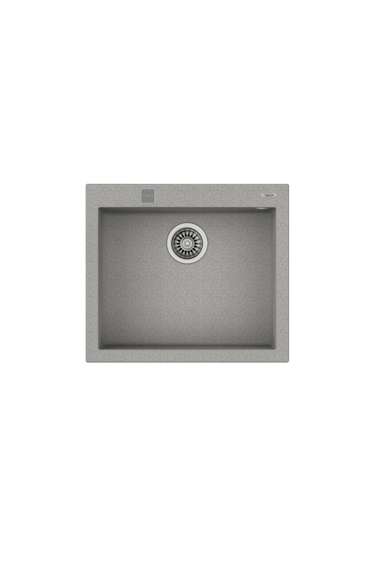 ForSquare 50.40 TG Tezgah Üstü Gri Granit Evye