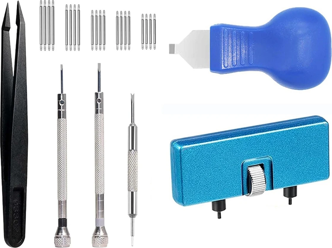 26 Adet Saat Değiştirme Alet Takımı, Saat Tamir Takımı, Saat Arkası Sökme Aracı, Saat Kasası Açma Pry (Yurt Dışından)