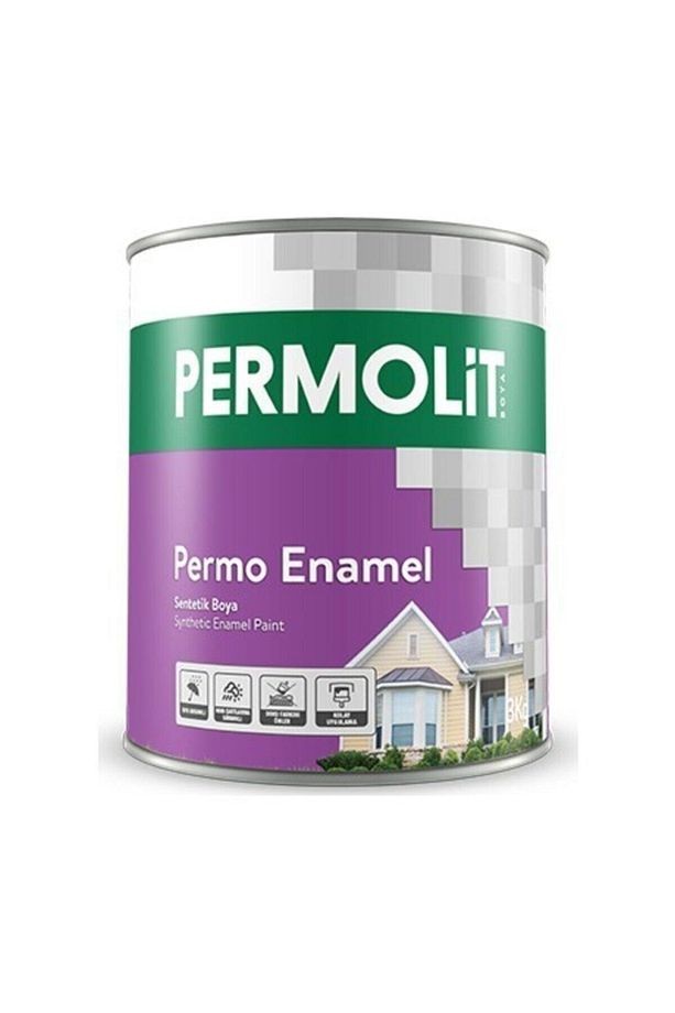 Permoenamel Sentetik Boya -alüminyum-ahşap-demir-metal- 0,375 L Duman