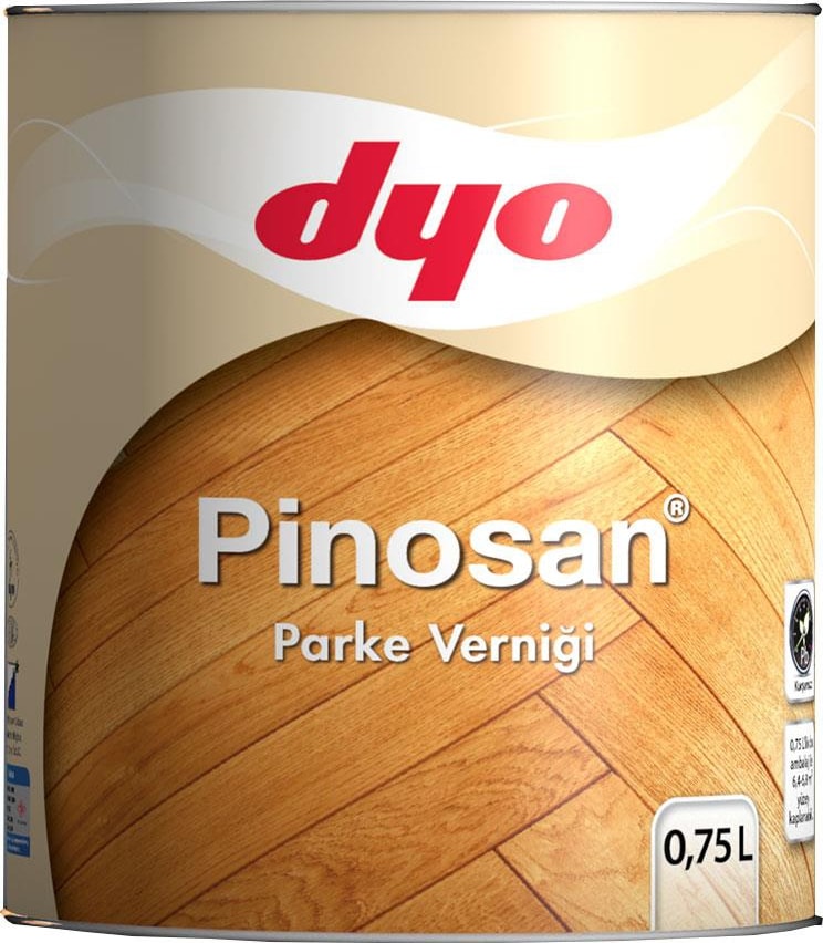 Pinosan Parke Verniği Parlak 0,75 Lt Cam Cila