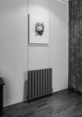 Birgi Yatay Alüminyum Radyatör 625X600 Pütürlü Antrasit (7946)