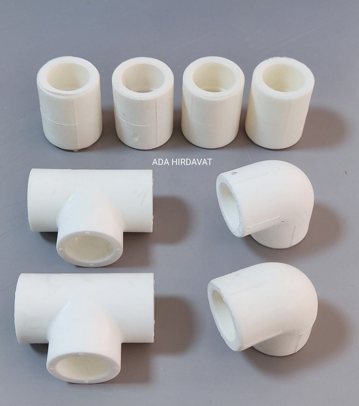 Pvc Boru 20*1/2 Pprc Kalorifer Doğalgaz Su Tesisatı Bağlantı Parçaları Seti ** 8 Parça