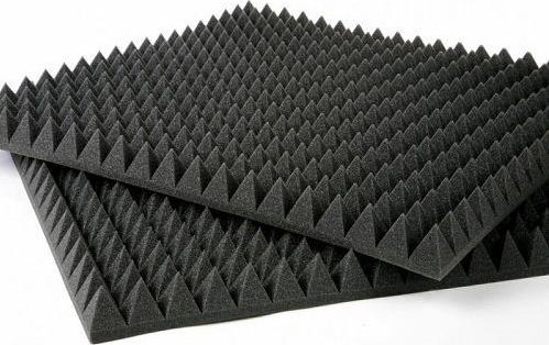 Yanmaz Akustik Piramit Sünger 50MM 50DNS 100CM x 100CM