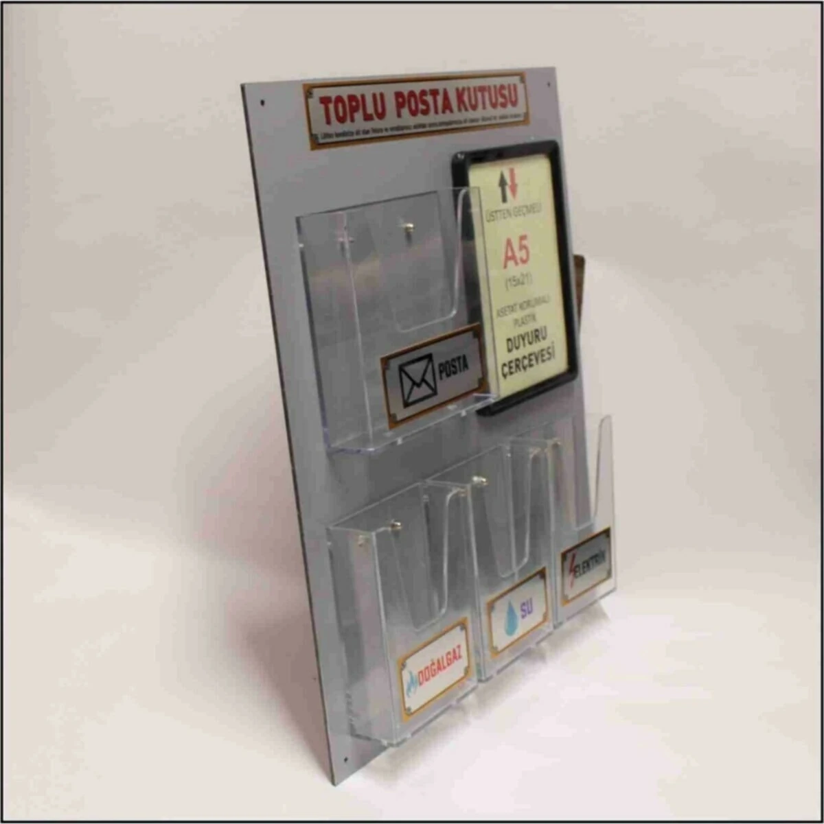 D-015  Toplu (Ortak) Posta Kutusu 40 x 50 cm