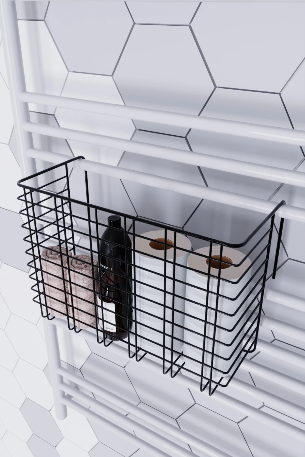 Havlupan Düzenleyici Banyo Düzenleyici Havluluk Kurutma Sepeti Tuvalet Kağıdı Makyaj Kozmatik