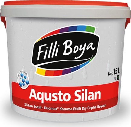 Aqusto Silan Silikonlu Dış Cephe Boyası 15 lt - 11S4