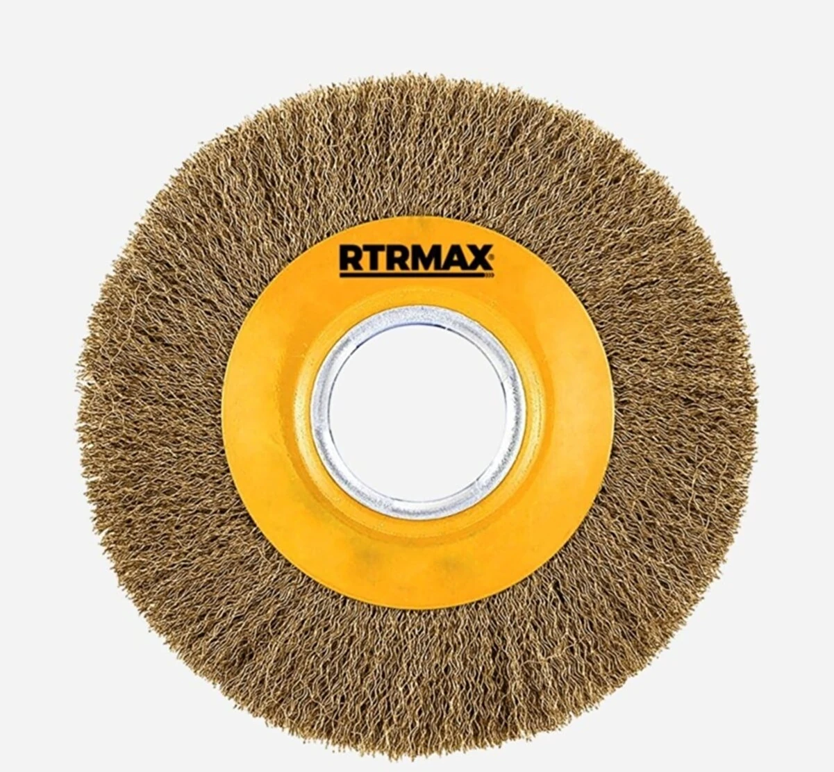 Saçaklı Daire Tel Fırça 125 mm Rtrmax RH23125