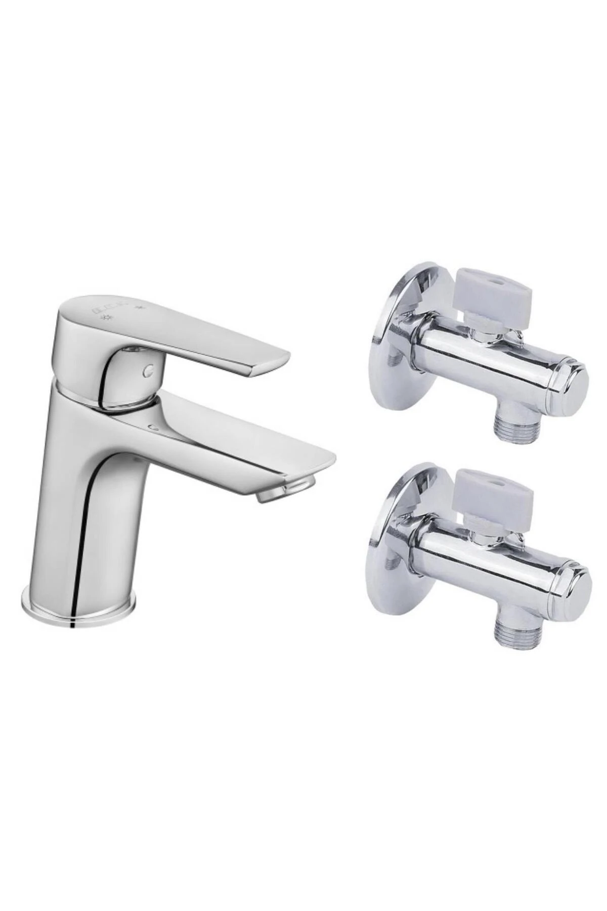 Niobe Lavabo Bataryası 053 2 Adet Filtreli Ara Musluk