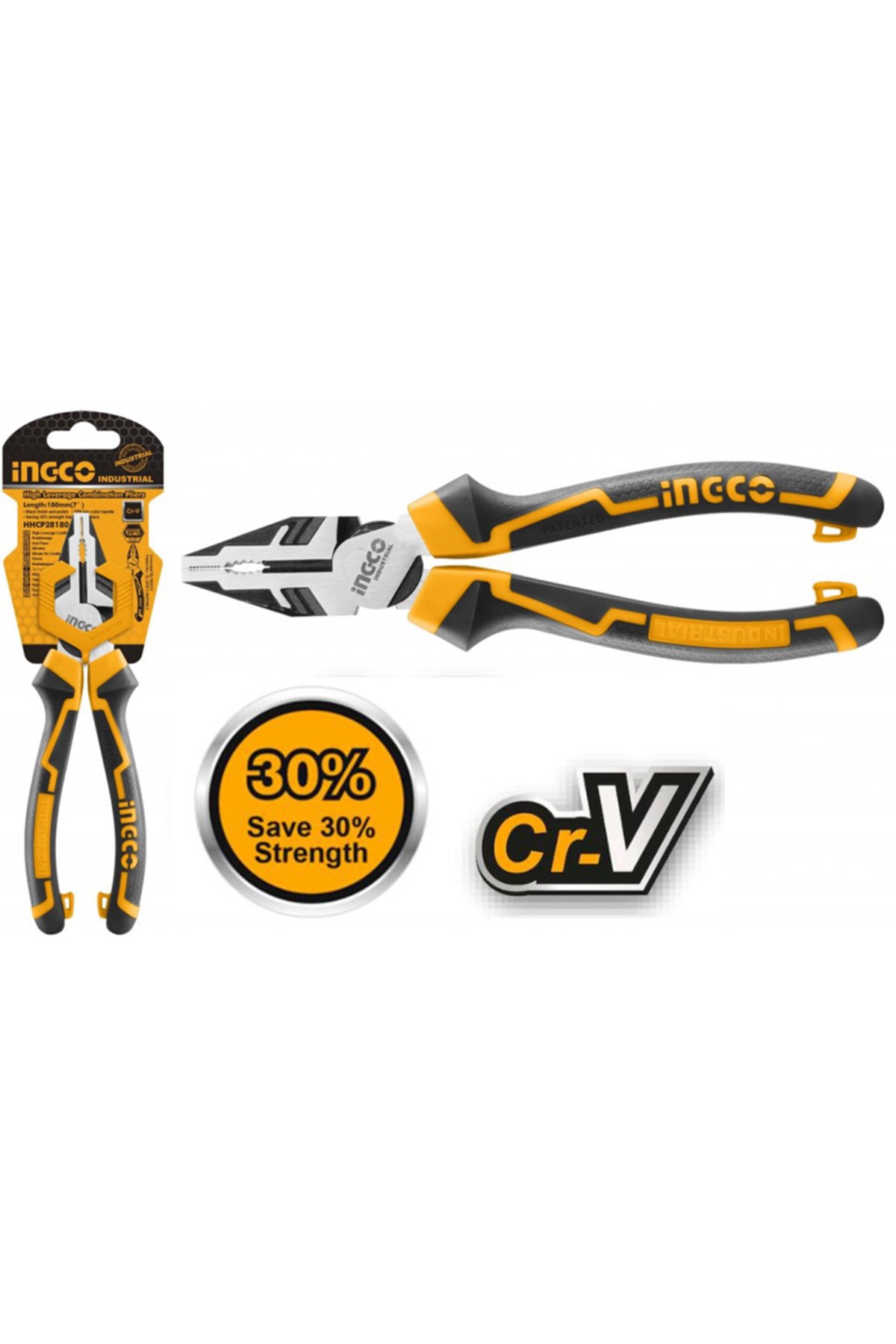 Endüstriyel Kombine Pense 240mm Ing-hhcp28240