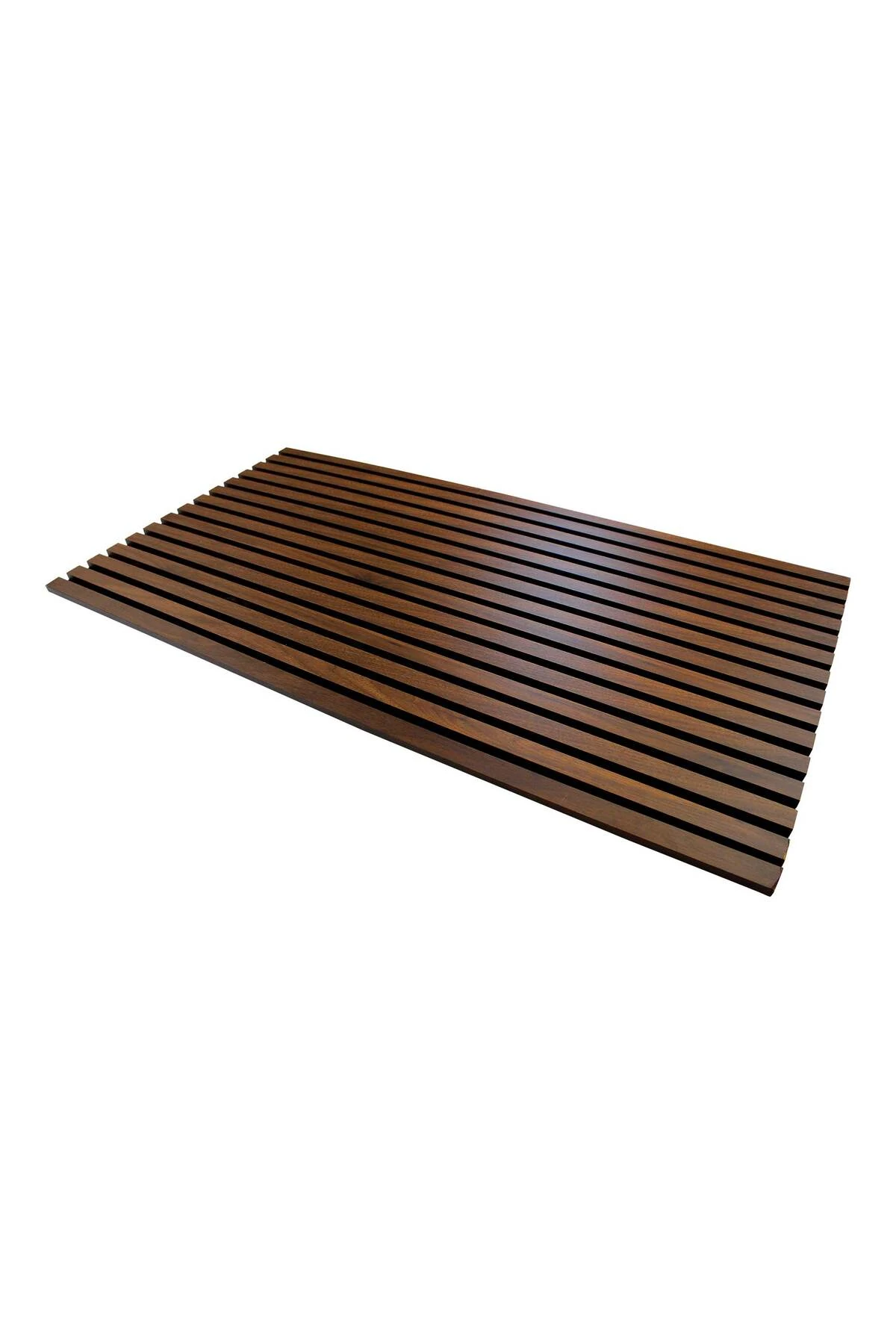 60x275 Cm Ceviz Plus Akustik Duvar Paneli / Mdf /4 Mm Keçe/ 8mm Çıta
