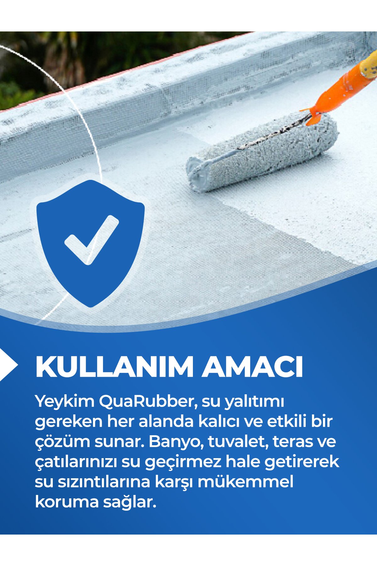 QuaRubber Elastromerik Su Yalıtım İzolasyon Malzemesi