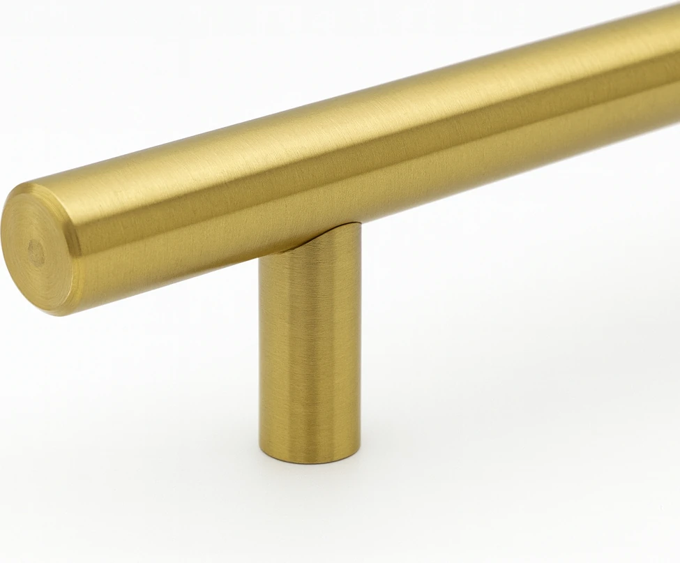 Mobilya Kulp Mutfak Çekmece Dolap Dolabı Kapak Kulpları Kulbu Gold 192 mm 19.2cm Altın Metal 10 Adet