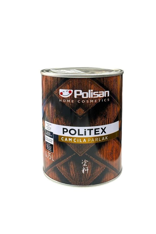 Politex Cam Cila Parlak Şeffaf Vernik 0,75 Lt