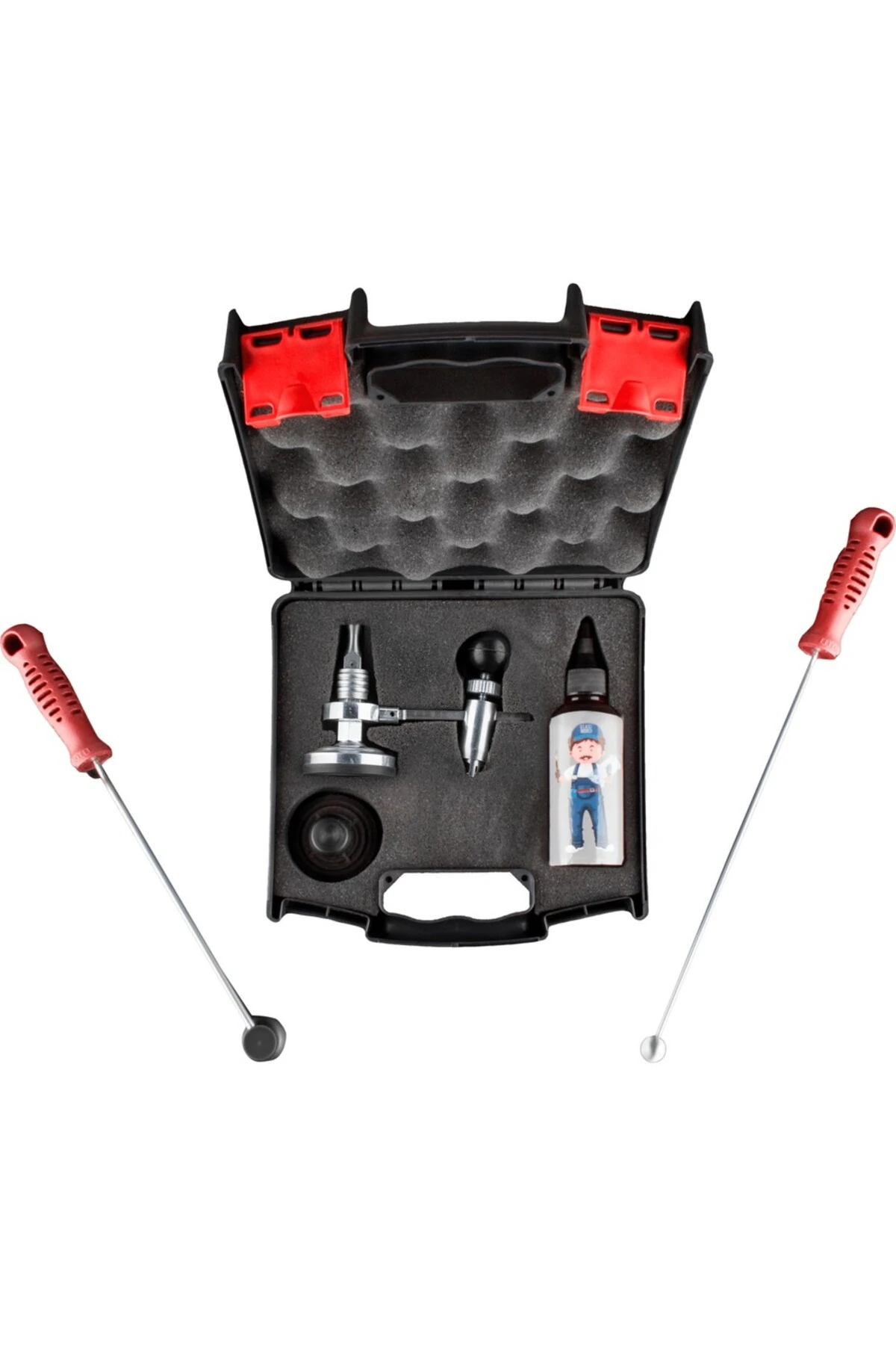 Alüminyum Gövde Menfez Pergeli - Menfez Açma Seti