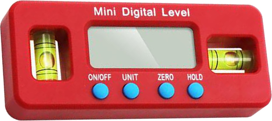 Mini Dijital Ruh Seviyesi Elektronik Dijital Seviye Iletki Ekranı Verilerin Kolay Görüntülenmesi Için 360 Derece Ölçümü