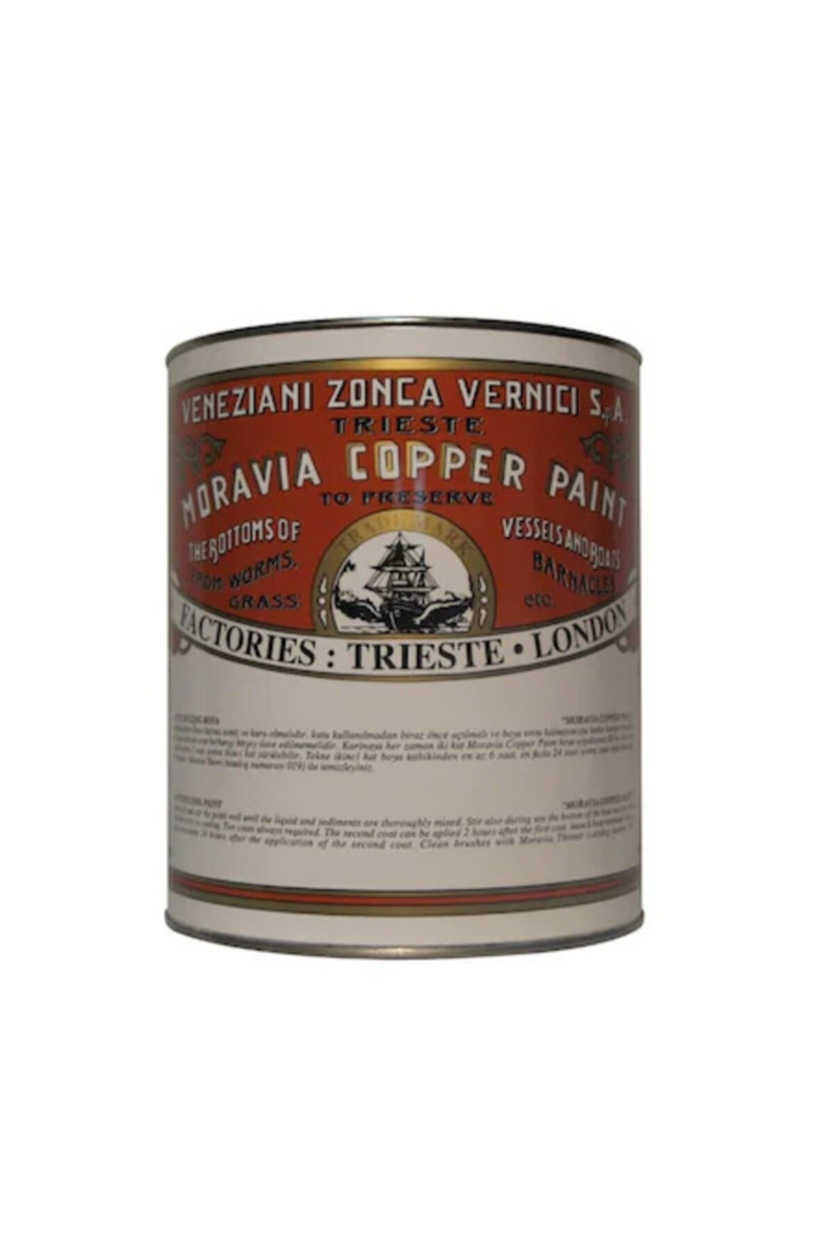 Tekne Boyası Copper Zehirli Kırmızı 1 Kg