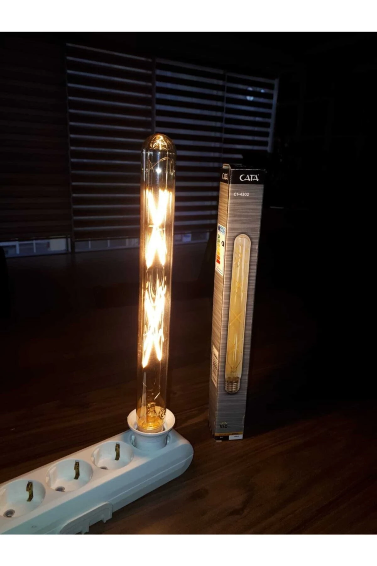 Ct 4302 6w Rustik Led Ampul Amber