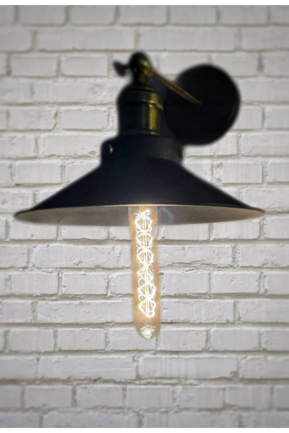 Dekoratif Rustik T30 Uzun 18cm Ampül Uzun Tüp Şeklinde Ampül