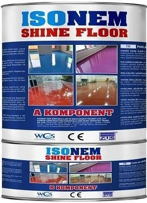 Isonem Shine Floor Parlak Zemin Kaplama 4.5 kg
