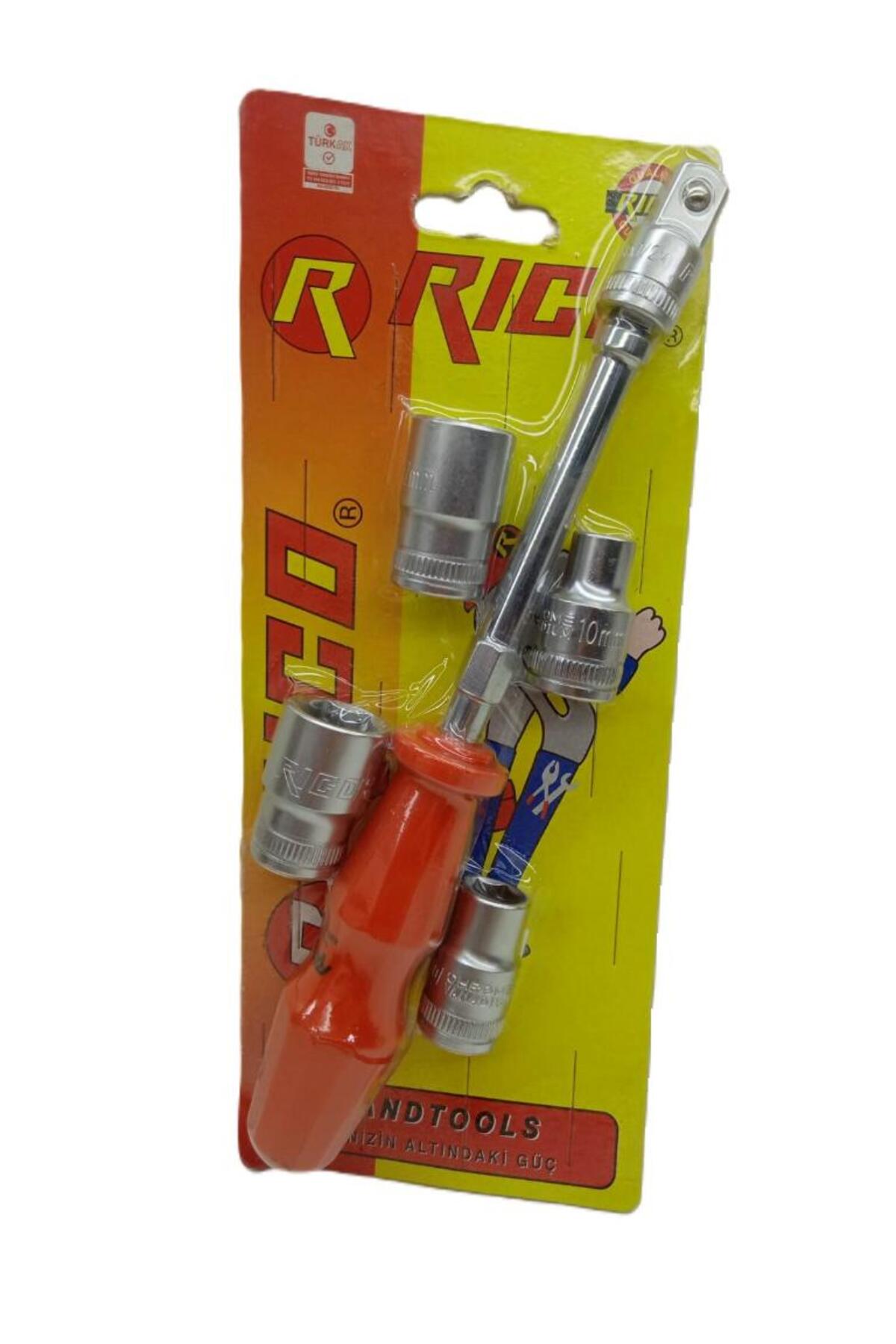 Lokma Tutucu 3/8 Adaptör 6 Köşe Set 007-rc3803