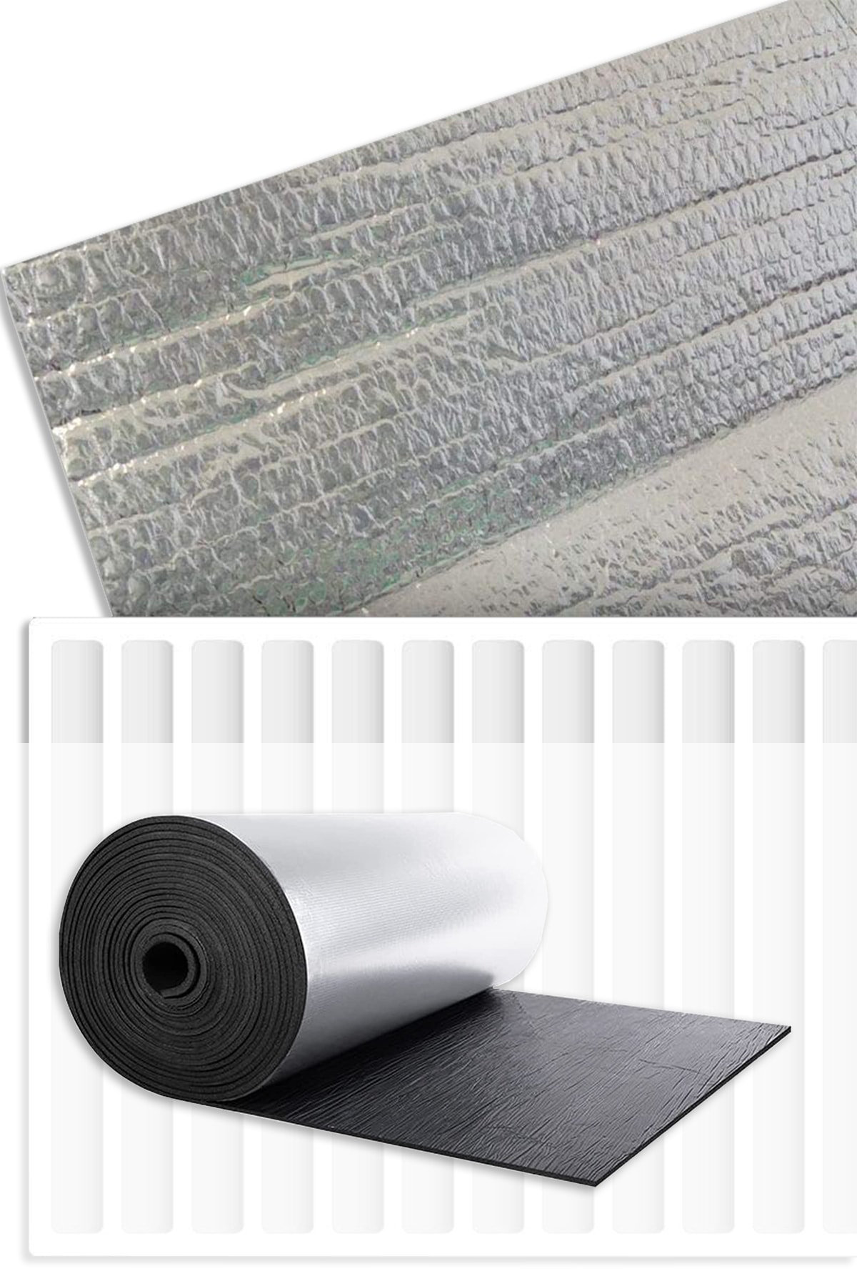 Kalorifer Petek Arkalığı 25metre X 1metre Rulo Isı Yalıtım Levhası Radyatör Arkası Polietilen Plaka