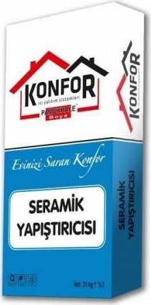 Konfor Seramik Yapıştırıcısı Gri 25 kg