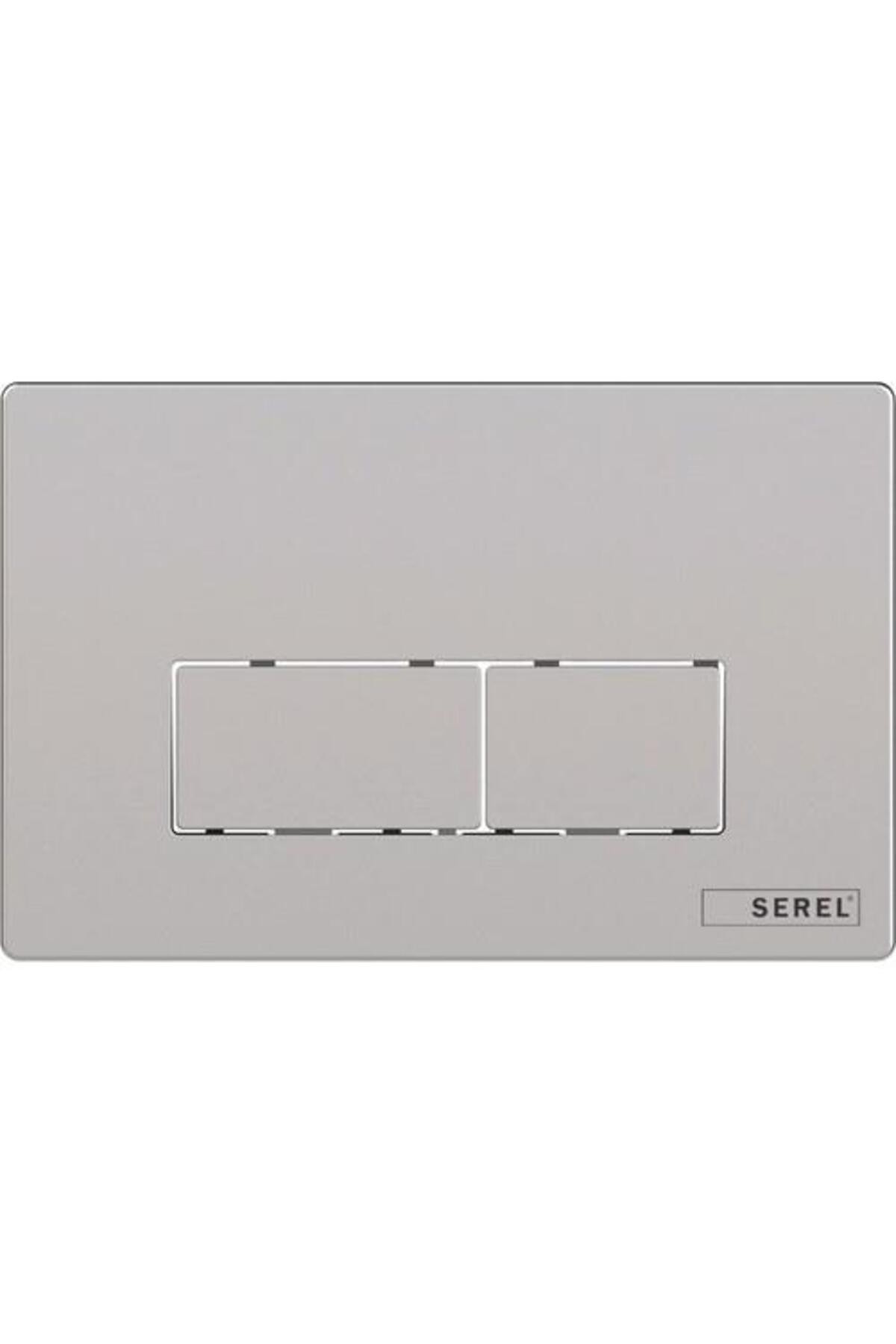 Serel Gömme Rezervuar Paneli P58 Parlak Krom (Metal Kaplama) P580120