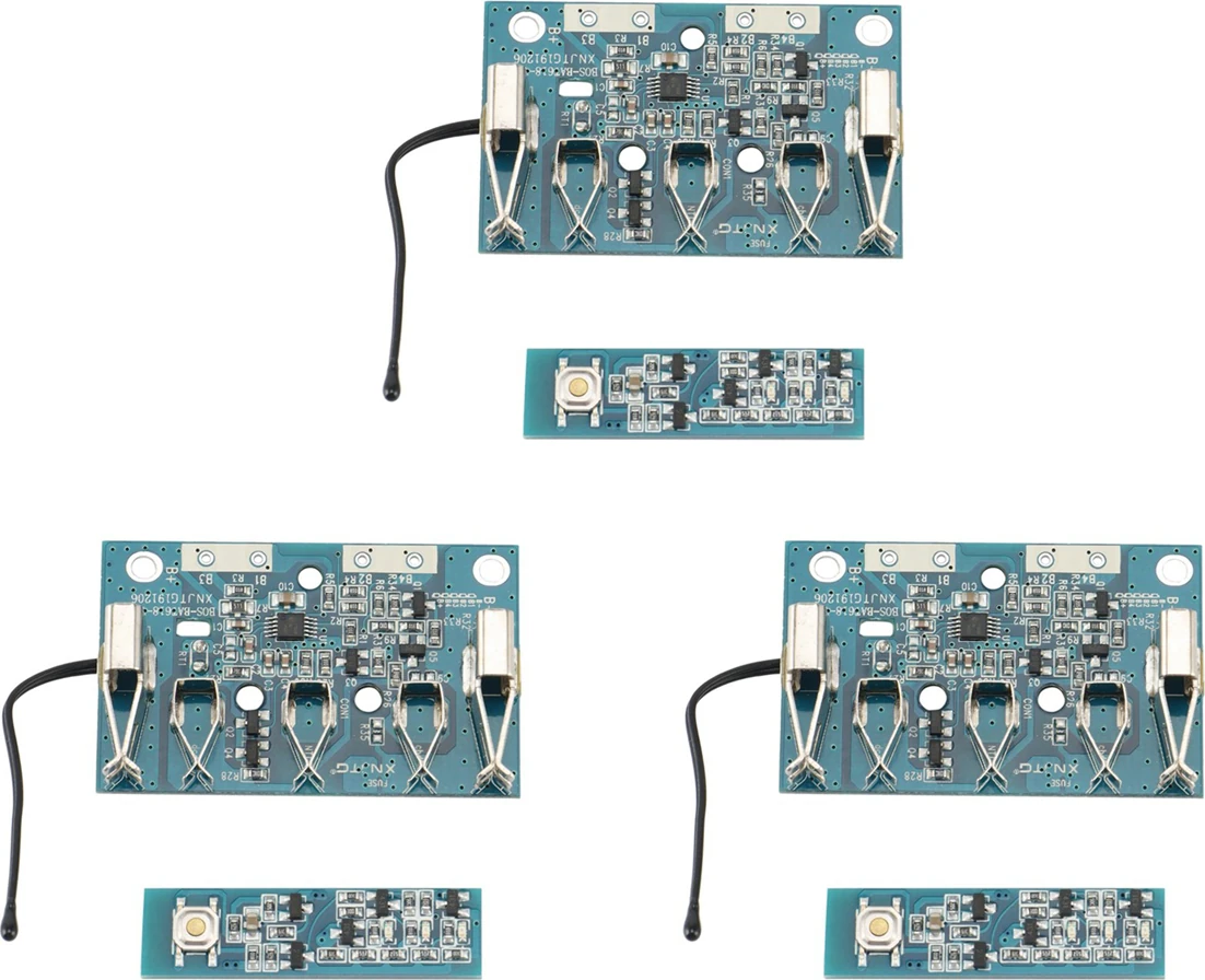 Bosch 18V Li-Ion Gerilim Algılama Koruması Için 3x Pcb Devre Kartı (Yurt Dışından)